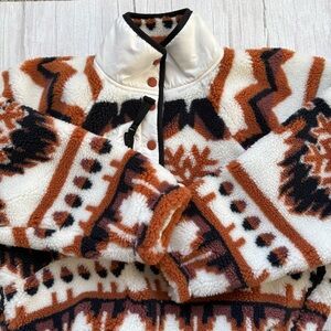 FREE PEOPLE 
Rocky Ridge Printed Pullover